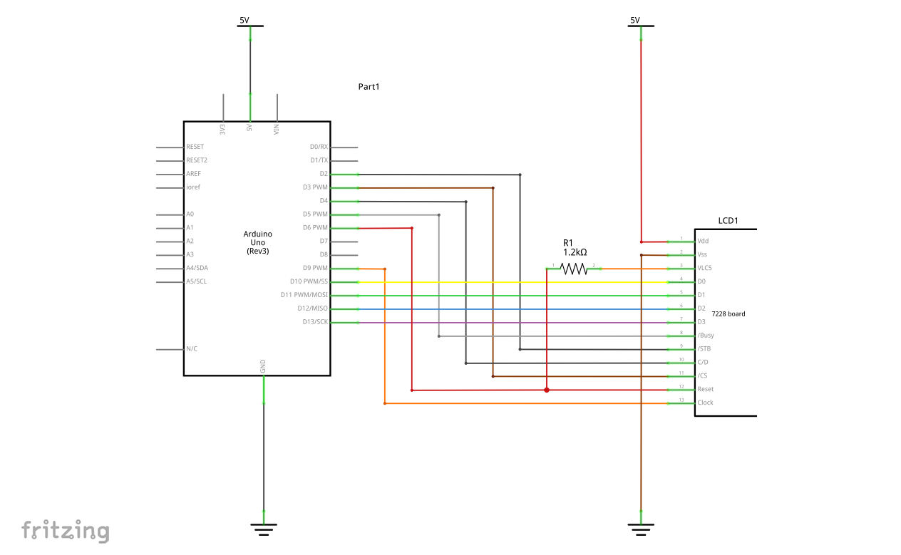 Schematic MGCS to Arduino